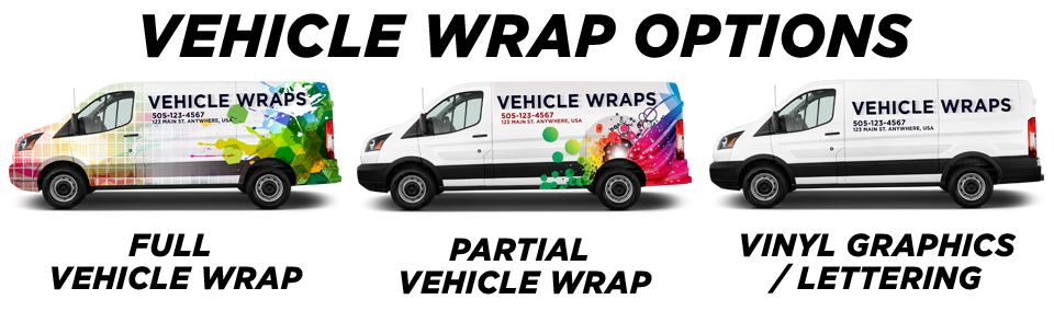 Kettering Vehicle Wraps vehicle wrap options