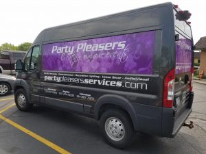 vehicle magnets and van wraps